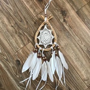 White dream catcher